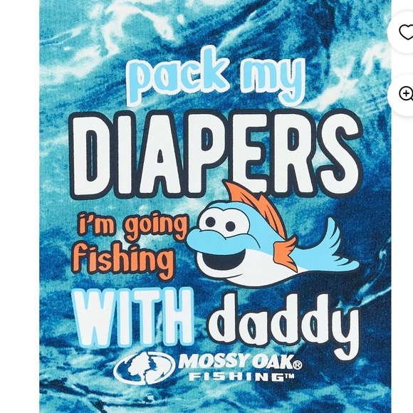 NWOT (2) Pack Mossy Oak Baby Boy Creeper Set, Infant - Picture 6 of 11